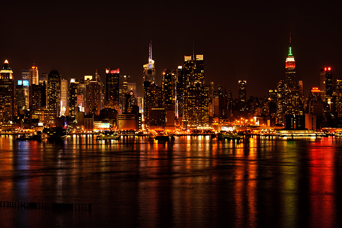 &nbsp;Manhattan Skyline from New Jersey